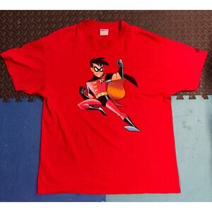 Vintage Batman and Robin shirt XXL Tim Drake Graphitti images 90s